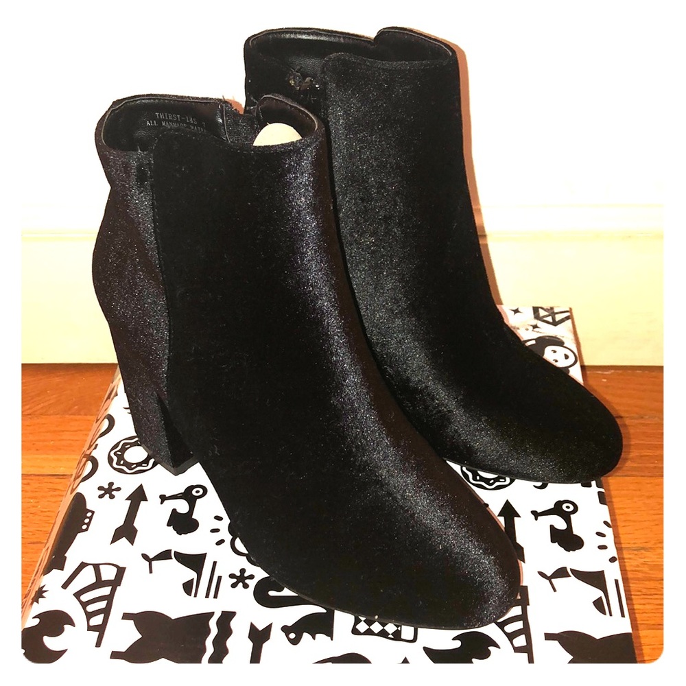 Suede Booties